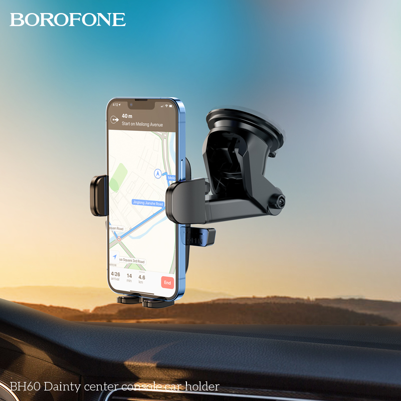 BOROFONE BH60 Dainty centre console car holder NZ 6